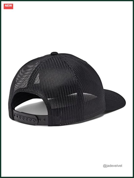 Mesh Snapback Hat with Pre-Formed Bill for Outdoor Use